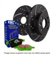 EBC Brakes S10KF1655 S10 Kits Greenstuff 2000 and GD Rotors