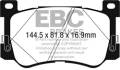 EBC Brakes S9KF1804 S9 Kits Yellowstuff and USR Rotors