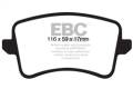 EBC Brakes DP41988R Yellowstuff Street And Track Brake Pads