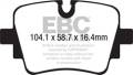 EBC Brakes DP42190R Yellowstuff Street And Track Brake Pads