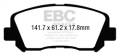 EBC Brakes DP43007R Yellowstuff Street And Track Brake Pads