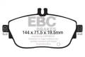 EBC Brakes UD1694 Ultimax OEM Replacement Brake Pads