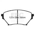 EBC Brakes DP21452 Greenstuff 2000 Series Sport Brake Pads