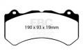 EBC Brakes DP51983NDX Bluestuff NDX Full Race Brake Pads