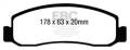 EBC Brakes ED91892 Truck/SUV Extra Duty Brake Pads