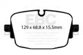 EBC Brakes DP42516R Yellowstuff Street And Track Brake Pads