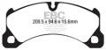 EBC Brakes DP42162R Yellowstuff Street And Track Brake Pads