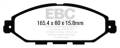 EBC Brakes DP43010R Yellowstuff Street And Track Brake Pads