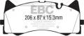 EBC Brakes DP42298R Yellowstuff Street And Track Brake Pads