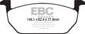 EBC Brakes DP32225C Redstuff Ceramic Low Dust Brake Pads