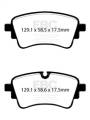 EBC Brakes DP22435 Greenstuff 2000 Series Sport Brake Pads