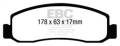 EBC Brakes DP61898 6000 Series Greenstuff Truck/SUV Brakes Disc Pads