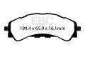 EBC Brakes DP63107 6000 Series Greenstuff Truck/SUV Brakes Disc Pads