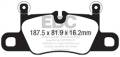 EBC Brakes ED92371 Orangestuff 9000 Series Race Brake Pads