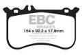 EBC Brakes DP42138R Yellowstuff Street And Track Brake Pads