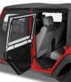 Bestop 51806-35 HighRock 4x4 Element Upper Fabric Half Doors