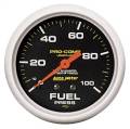 AutoMeter 5412 Pro-Comp Liquid-Filled Mechanical Fuel Pressure Gauge