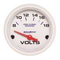 AutoMeter 200756 Marine Electric Voltmeter Gauge