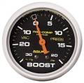 AutoMeter 5401 Pro-Comp Liquid-Filled Mechanical Vacuum/Boost Gauge