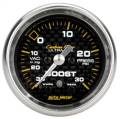 AutoMeter 4777 Carbon Fiber Electric Boost/Vacuum Gauge