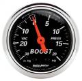 AutoMeter 1471 Designer Black Mechanical Boost/Vacuum Gauge