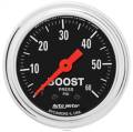 AutoMeter 2405 Traditional Chrome Mechanical Boost/Vacuum Gauge