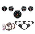 AutoMeter 7049-DB Designer Black 5 Gauge Set MPH/OilP/Water/Volt/Fuel