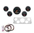 AutoMeter 7057-DB Designer Black 5 Gauge Set MPH/OilP/Water/Volt/Fuel