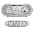 AutoMeter 2127-03 Arctic White 6 Gauge Set TACH/MPH/FUEL/OILP/WTMP/VOLT