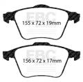 EBC Brakes DP21679 Greenstuff 2000 Series Sport Brake Pads