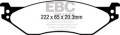 EBC Brakes ED93038 Truck/SUV Extra Duty Brake Pads