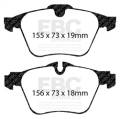EBC Brakes S12KF1455 S12 Kits Redstuff and RK Rotors