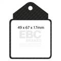 EBC Brakes DP2710 Greenstuff 2000 Series Sport Brake Pads