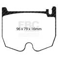 EBC Brakes DP41486R Yellowstuff Street And Track Brake Pads