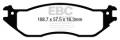 EBC Brakes DP43002R Yellowstuff Street And Track Brake Pads