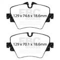 EBC Brakes DP62245 6000 Series Greenstuff Truck/SUV Brakes Disc Pads