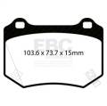 EBC Brakes DP42361R Yellowstuff Street And Track Brake Pads