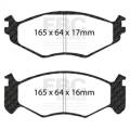 EBC Brakes UD522 Ultimax OEM Replacement Brake Pads