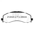 EBC Brakes DP43122R Yellowstuff Street And Track Brake Pads