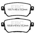 EBC Brakes DP42219R Yellowstuff Street And Track Brake Pads