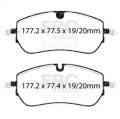 EBC Brakes DP42475R Yellowstuff Street And Track Brake Pads