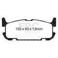 EBC Brakes DP21685 Greenstuff 2000 Series Sport Brake Pads