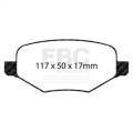 EBC Brakes DP21826 Greenstuff 2000 Series Sport Brake Pads