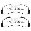 EBC Brakes UD1414 Ultimax OEM Replacement Brake Pads