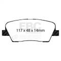 EBC Brakes DP21806 Greenstuff 2000 Series Sport Brake Pads