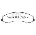 EBC Brakes DP53078NDX Bluestuff NDX Full Race Brake Pads
