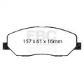 EBC Brakes DP21821 Greenstuff 2000 Series Sport Brake Pads
