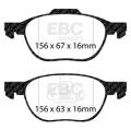 EBC Brakes DP21524 Greenstuff 2000 Series Sport Brake Pads