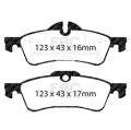 EBC Brakes DP31701C Redstuff Ceramic Low Dust Brake Pads