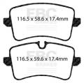 EBC Brakes DP22082 Greenstuff 2000 Series Sport Brake Pads